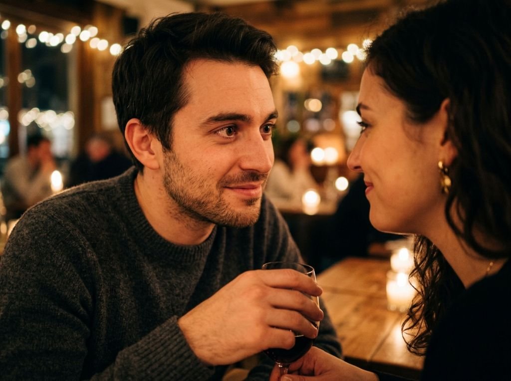 A romantic, lifestyle photogra - Decoding Male Body Language: 15 Subtle Signs He Is Into You