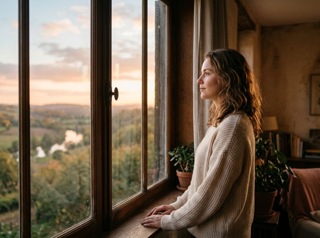 A woman standing by a window l - How to Rebuild Trust After He Broke Your Heart: A Compassionate Guide to Healing and Re