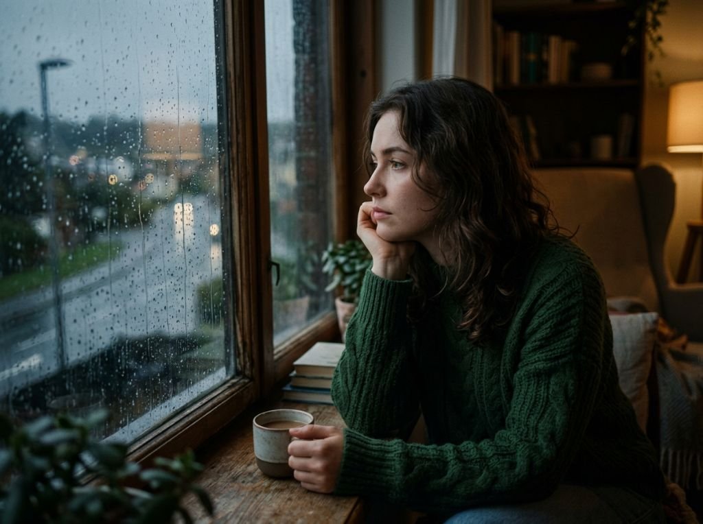 A woman looking thoughtfully o - Signs You Are a Placeholder Girlfriend: 12 Red Flags He’s Just Passing Time