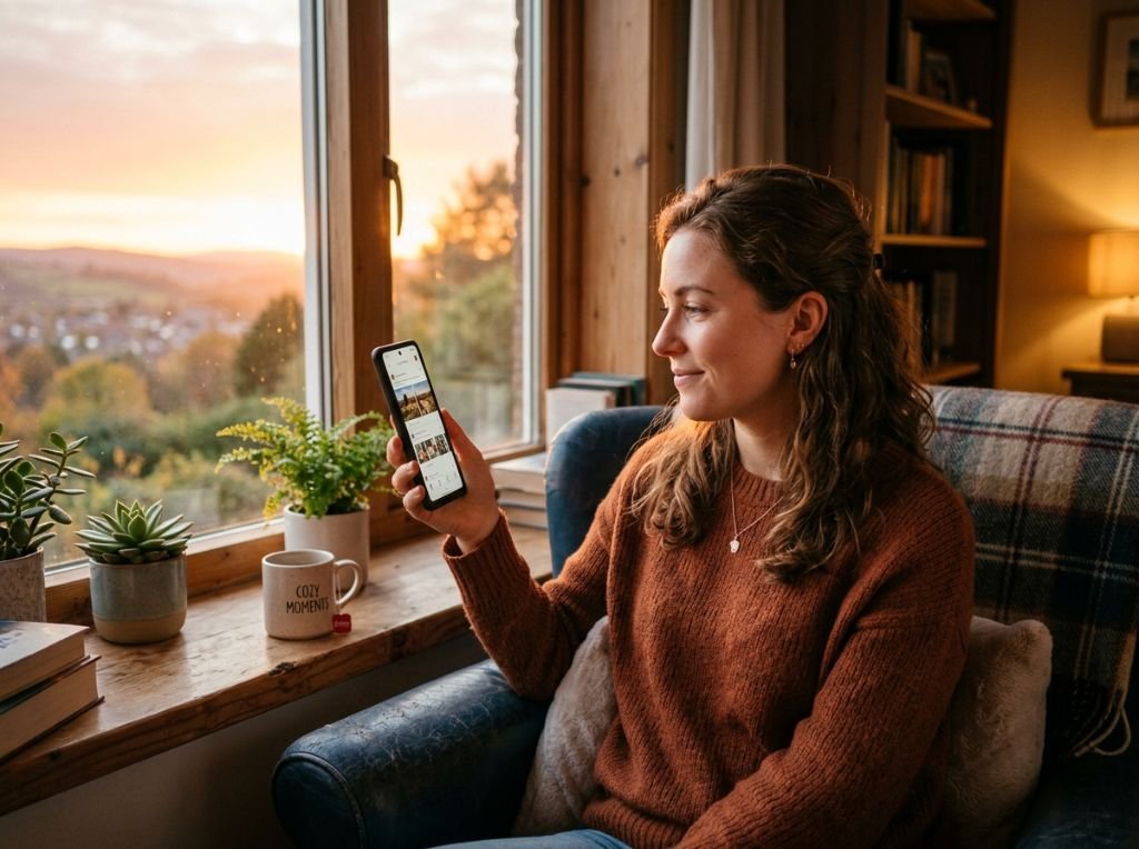 A warm, lifestyle-style photo - What It Means When a Man Sends Memes Instead of Texting — Decoding Low-Effort Digital C