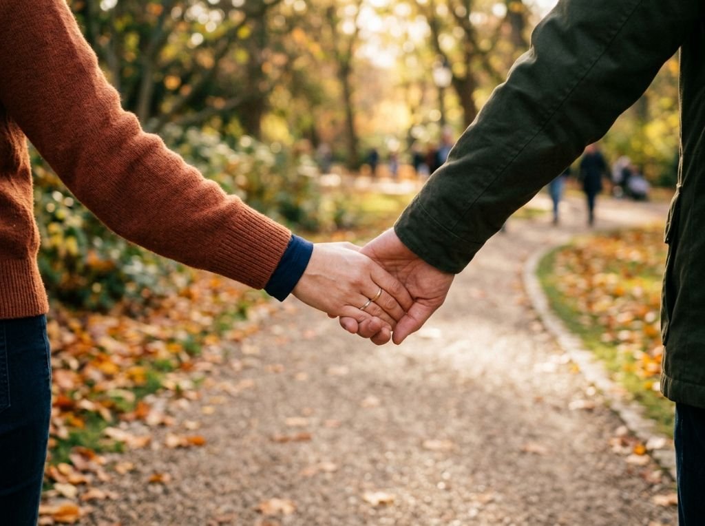A close-up of a couple's hands - What Men Really Want In A Long Term Relationship: The 10 Pillars of Lasting Commitment