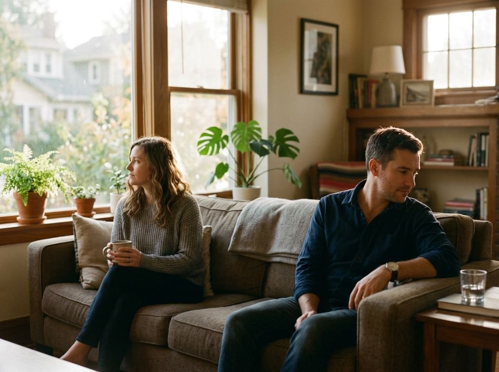 A soft-focus, cinematic shot o - Why a Guy Stops Being Romantic: 7 Real Reasons and How to Rebuild the Spark