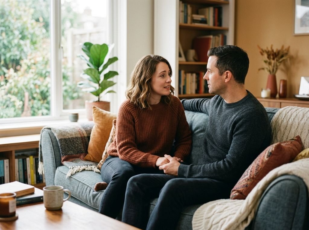 A man and woman sitting on a c | How To Know If He Is Ready For A Serious Relationship: 12 Signs He’ A man and woman sitting on a c - How To Know If He Is Ready For A Serious Relationship: 12 Signs He’s Truly Committed