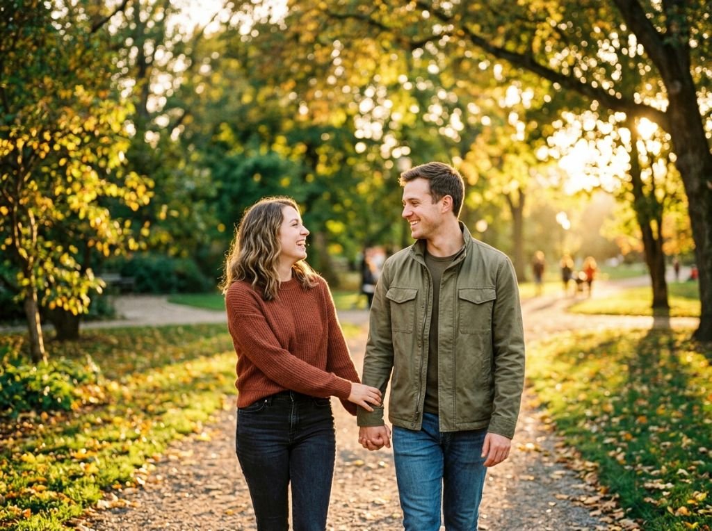 A young couple walking hand-in - How To Know If He Is Ready For A Serious Relationship: 12 Signs He’s Truly Committed
